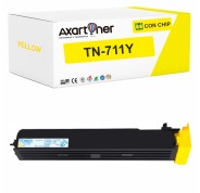 Compatible Konica Minolta TN711 Amarillo Cartucho de Toner TN-711Y / A3VU250 para Bizhub C654 C654e C754 C754e / Pro C654 C654e C754 C754e