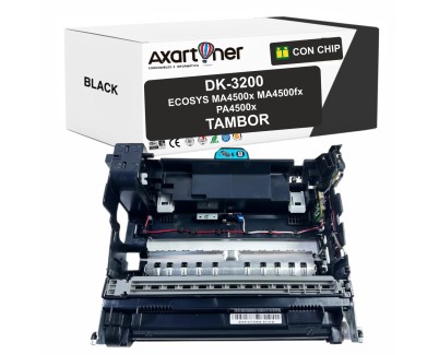 Compatible Kyocera DK-3200 Negro Tambor de Imagen (Drum) 30C0Y93010 para Ecosys MA4500fx MA4500fx KL3 MA4500x MA4500X KL3 PA4500x PA4500x KL3