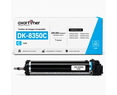 Compatible Kyocera DK-8350C / 02L793050 Cyan Tambor de Imagen para TASKalfa 2552ci, 2553ci, 2554ci 3252ci, 3253ci, 3554ci