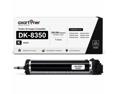 Compatible Kyocera DK-8350K / 02L793050 Negro Tambor de Imagen para TASKalfa 2552ci, 2553ci, 2554ci 3252ci, 3253ci, 3554ci