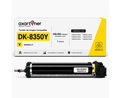 Compatible Kyocera DK-8350Y / 02L793050 Amarillo Tambor de Imagen para TASKalfa 2552ci, 2553ci, 2554ci 3252ci, 3253ci, 3554ci