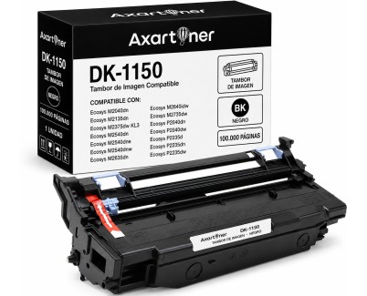 Compatible Kyocera DK1150 / TK1150 / TK1160 / TK1170 Negro Tambor de Imagen DK-1150 / 302RV93010 (Drum)