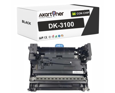 Compatible Kyocera DK3100 / 302MS93022 Negro Tambor de Imagen (Drum) para  Kyocera ECOSYS M3040dn / M3540dn - FS-2100D / FS-2100DN