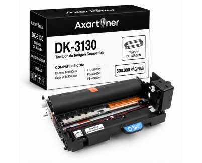 Compatible Kyocera DK3130 / 302LV93041 Negro Tambor de Imagen (Drum) para ECOSYS M3550idn / M3560idn / FS-4100dn / FS-4200dn / FS-4300dn