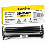 Compatible Kyocera DK5140 Amarillo Tambor de Imagen (Drum) 302NR93012 para Ecosys M6030cdn M6035cidn M6230cidn M6235cidn M6530cdn M6535cidn M6630cidn M6635cidn P6035cdn P6130cdn P6230cdn P6235cdn P6235cidn