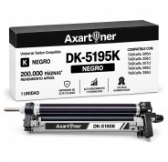 Compatible Kyocera DK5195 Negro Tambor de Imagen (Drum) 302R493053 para TasKalfa 306ci 307ci 308ci 356ci 358ci