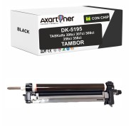 Compatible Kyocera DK5195 Negro Tambor de Imagen (Drum) 302R493053 para TasKalfa 306ci 307ci 308ci 356ci 358ci