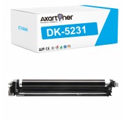 Compatible Kyocera DK5231 Cyan Tambor de Imagen 302R793020 para Kyocera ECOSYS M5521, M5526, P5021, P5026