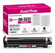 Compatible Kyocera DK5231 Magenta Tambor de Imagen 302R793020 para Kyocera ECOSYS M5521, M5526, P5021, P5026