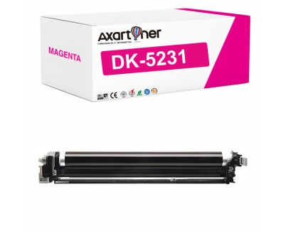 Compatible Kyocera DK5231 Magenta Tambor de Imagen 302R793020 para Kyocera ECOSYS M5521, M5526, P5021, P5026