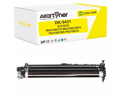 Compatible Kyocera DK5431 Amarillo Tambor de Imagen 30C0A93020 para Ecosys MA2100cfx / MA2100cwfx / PA2100cx / PA2100cwx