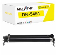 Compatible Kyocera DK5451 Amarillo Tambor de Imagen (Drum) 30C0D93020 para Kyocera ECOSYS MA2101cfx MA2101cwfx MA2600cfx MA2600cwfx PA2101cx PA2101cwx PA2600cwx PA2600cx