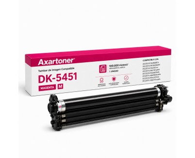 Compatible Kyocera DK5451 Magenta Tambor de Imagen (Drum) 30C0D93020 para Kyocera ECOSYS MA2101cfx MA2101cwfx MA2600cfx MA2600cwfx PA2101cx PA2101cwx PA2600cwx PA2600cx