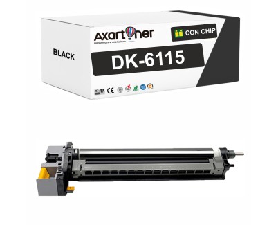 Compatible Kyocera DK6115 Negro Tambor de Imagen (Drum) DK-6115 / 302P193010 para Kyocera Ecosys M4125idn / M4132idn