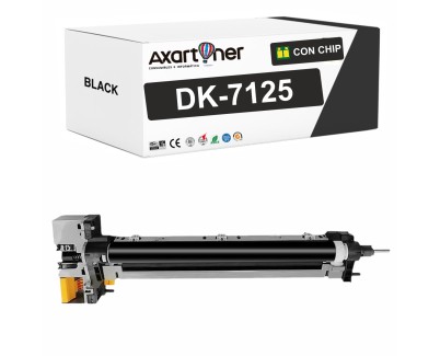 Compatible Kyocera DK7125 Negro Tambor de Imagen (Drum) 302V693020 para Kyocera TASKalfa 3212i / 4012i / MZ3200i / MZ4000i