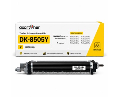 Compatible Kyocera DK8505 / 302LC93012 / 302LC93014 Amarillo Tambor de Imagen para TASKalfa 3050ci, 3051ci, 3550ci, 3551ci, 4550ci, 4551ci, 5550ci, 5551ci, FS-C8600DN, FS-8650DN