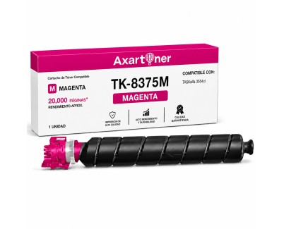 Compatible Kyocera TASKalfa 3554ci Magenta Cartucho de Toner TK8375M / 1T02XDMNL0 / TK-8375