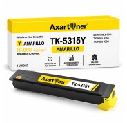 Compatible Kyocera TASKalfa 408ci , 508ci Amarillo Cartucho de Toner TK5315M / 1T02WHANL0 / TK-5315