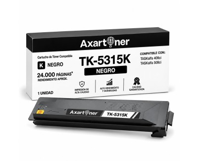 Compatible Kyocera TASKalfa 408ci , 508ci Negro Cartucho de Toner TK5315K / 1T02WH0NL0 / TK-5315