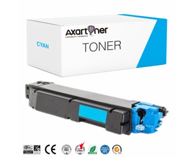 Compatible Kyocera TK5140 Cyan Cartucho de Toner 1T02NRCNL0 / TK-5140C para Kyocera ECOSYS M6030, M6530, P6130