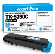 Compatible Kyocera TK-5390 Cyan Cartucho de Toner 1T02Z1CNL0 / TK5390C para Kyocera ECOSYS PA4500cx