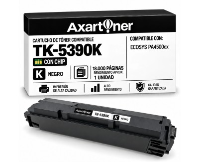 Compatible Kyocera TK-5390 Negro Cartucho de Toner 1T02Z10NL0 / TK5390K para Kyocera ECOSYS PA4500cx