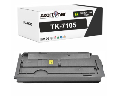 Compatible Kyocera TK-7105 Negro Cartucho de Toner 1T02P80NL0 TK7105 para Kyocera Taskalfa 3010i, 3011i