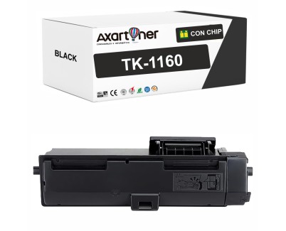 Compatible Kyocera TK1160 Negro Cartucho de Toner 1T02RY0NL0 para Kyocera Ecosys P2040DN P2040DW
