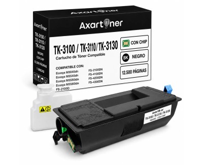 Compatible Kyocera TK3100 Negro Cartucho de Toner 1T02MS0NL0 para Ecosys M3040dn M3540dn M3550idn M3560idn FS2100d FS2100dn FS4100dn FS4200dn FS4300dn