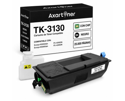 Compatible Kyocera TK3130 Negro Cartucho de Toner 1T02LV0NL0 para Ecosys M3550id M3560id FS4200dn FS4300dn