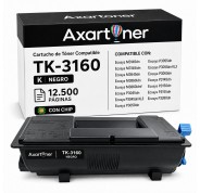Compatible Kyocera TK3160 Negro Cartucho de Toner 1T02T90NL0 / TK-3160 para Ecosys M3145 M3645 M3860 P3045 P3050 P3055 P3060 P3145 P3150 P3155 P3260