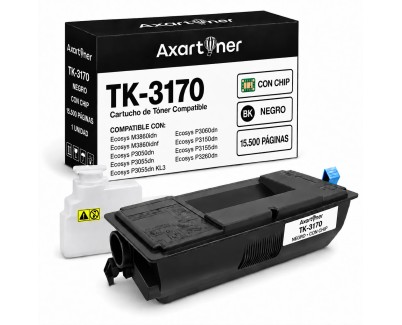 Compatible Kyocera TK3170 Negro Cartucho de Toner 1T02T80NL0 / 1T02T80NL1 para Ecosys M3860idn M3860idn P3050dn P3055dn P3055dn KL3 P3060dn P3510dn P3155dn P3260dn