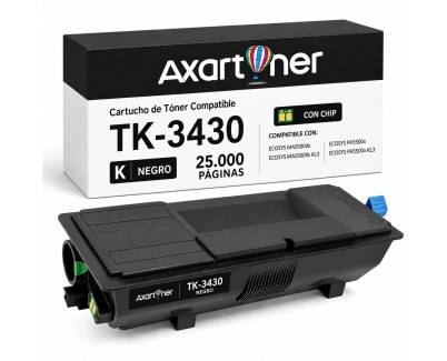 Compatible Kyocera TK3430 Negro Cartucho de Toner 1T0C0W0NL0 TK-3430 para Kyocera Ecosys MA5500ifx / MA5500ifx KL3 / PA5500x / PA5500x KL3