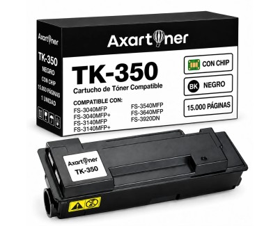 Compatible Kyocera TK350 Negro Cartucho de Toner 1T02LX0NL0 / 1T02LX0NLC / TK-350