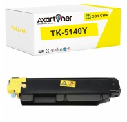 Compatible Kyocera TK5140 Amarillo Cartucho de Toner 1T02NRANL0 / TK-5140Y para Kyocera ECOSYS M6030cdn M6530cdn P6130cdn