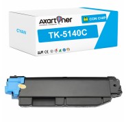 Compatible Kyocera TK5140 Cyan Cartucho de Toner 1T02NRCNL0 / TK-5140C para Kyocera ECOSYS M6030cdn M6530cdn P6130cdn