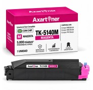 Compatible Kyocera TK5140 Magenta Cartucho de Toner 1T02NRBNL0 / TK-5140M para Kyocera ECOSYS M6030cdn M6530cdn P6130cdn
