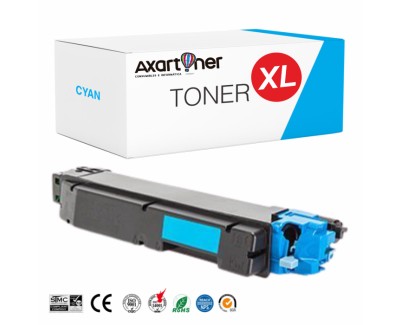 Compatible Kyocera TK5150 XL Cyan Cartucho de Toner 1T02NSCNL0 TK-5150 para Ecosys M6035, M6535, P6035