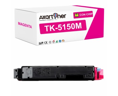 Compatible Kyocera TK5150 Magenta Cartucho de Toner 1T02NSBNL0 TK-5150 para Ecosys M6035cidn, M6535cidn, P6035cdn