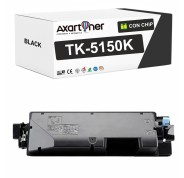 Compatible Kyocera TK5150 Negro Cartucho de Toner 1T02NS0NL0 TK-5150 para Ecosys M6035cidn, M6535cidn, P6035cdn