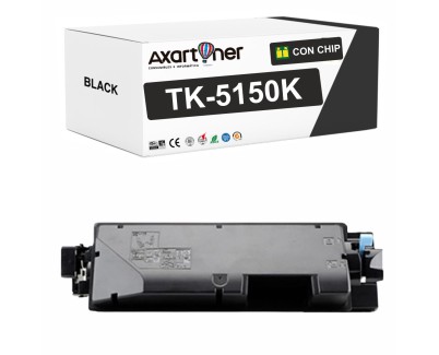 Compatible Kyocera TK5150 Negro Cartucho de Toner 1T02NS0NL0 TK-5150 para Ecosys M6035cidn, M6535cidn, P6035cdn