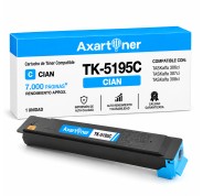Compatible Kyocera TK5195 Cyan Cartucho de Toner 1T02R4CNL0 / TK-5195C para TasKalfa 306ci, 307ci, 308ci