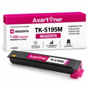 Compatible Kyocera TK5195 Magenta Cartucho de Toner 1T02R4BNL0 / TK-5195M para TasKalfa 306ci, 307ci, 308ci