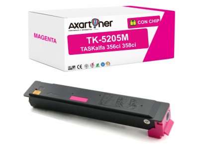 Compatible Kyocera TK5205 Magenta Cartucho de Toner 1T02R5BNL0 / TK-5205M para TASKalfa 356ci, 358ci