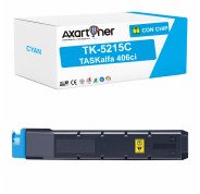 Compatible Kyocera TK5215 Cyan Cartucho de Toner 1T02R6CNL0 / TK5215C para Kyocera TASKalfa 406ci