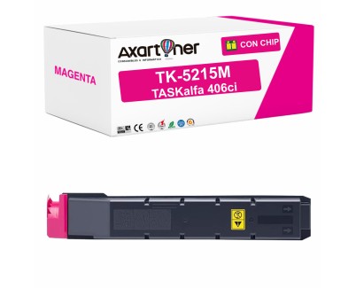 Compatible Kyocera TK5215 Magenta Cartucho de Toner 1T02R6BNL0 / TK5215M para Kyocera TASKalfa 406ci