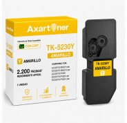 Compatible Kyocera TK5220 / TK5230 Amarillo Cartucho de Toner 1T02R9ANL1 / 1T02R9ANL0 / TK5220Y / TK5230Y para Ecosys M5521cdn M5521cdw P5021 P5021cdn P5021cdw