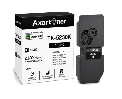 Compatible Kyocera TK5220 / TK5230 Negro Cartucho de Toner 1T02R90NL1 / 1T02R90NL0 / TK5220K / TK5230K para Ecosys M5521cdn M5521cdw P5021 P5021cdn P5021cdw