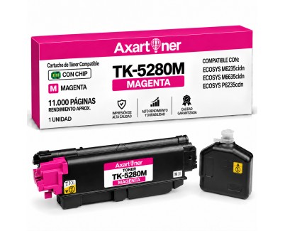 Compatible Kyocera TK5280 Magenta Cartucho de Toner 1T02TWBNL0 / TK5280M para Kyocera Ecosys M6235cidn M6635cidn P6235cdn
