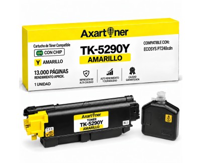 Compatible Kyocera TK5290 Amarillo Cartucho de Toner 1T02TXANL0 / TK-5290Y para Kyocera Ecosys P7240 cdn